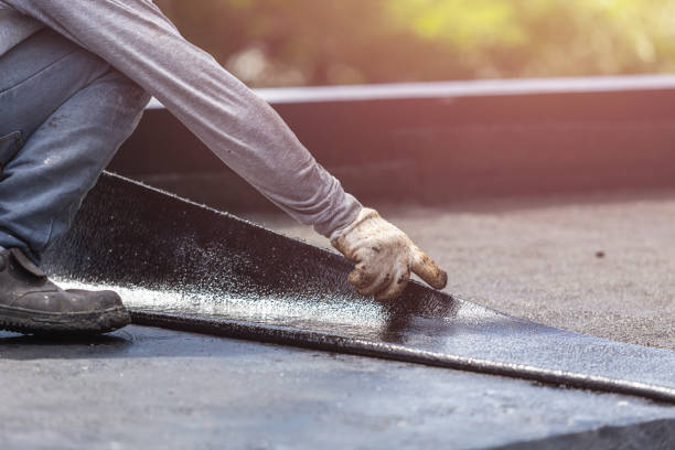 Professional Waterproofing technician working in Gladstone, NJ